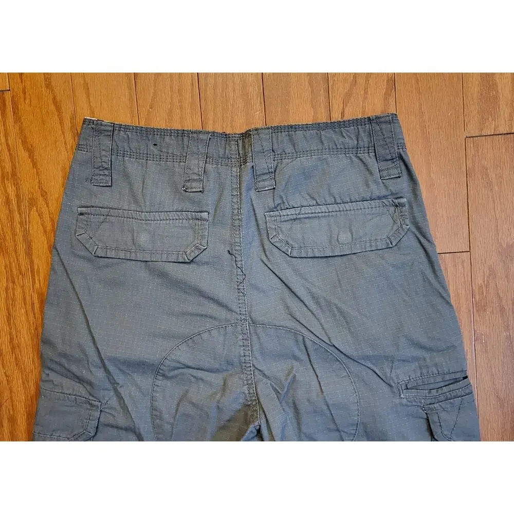 CSG Champs Sports Gear Cargo Shorts Men Size 30 Green Casual Lightweight